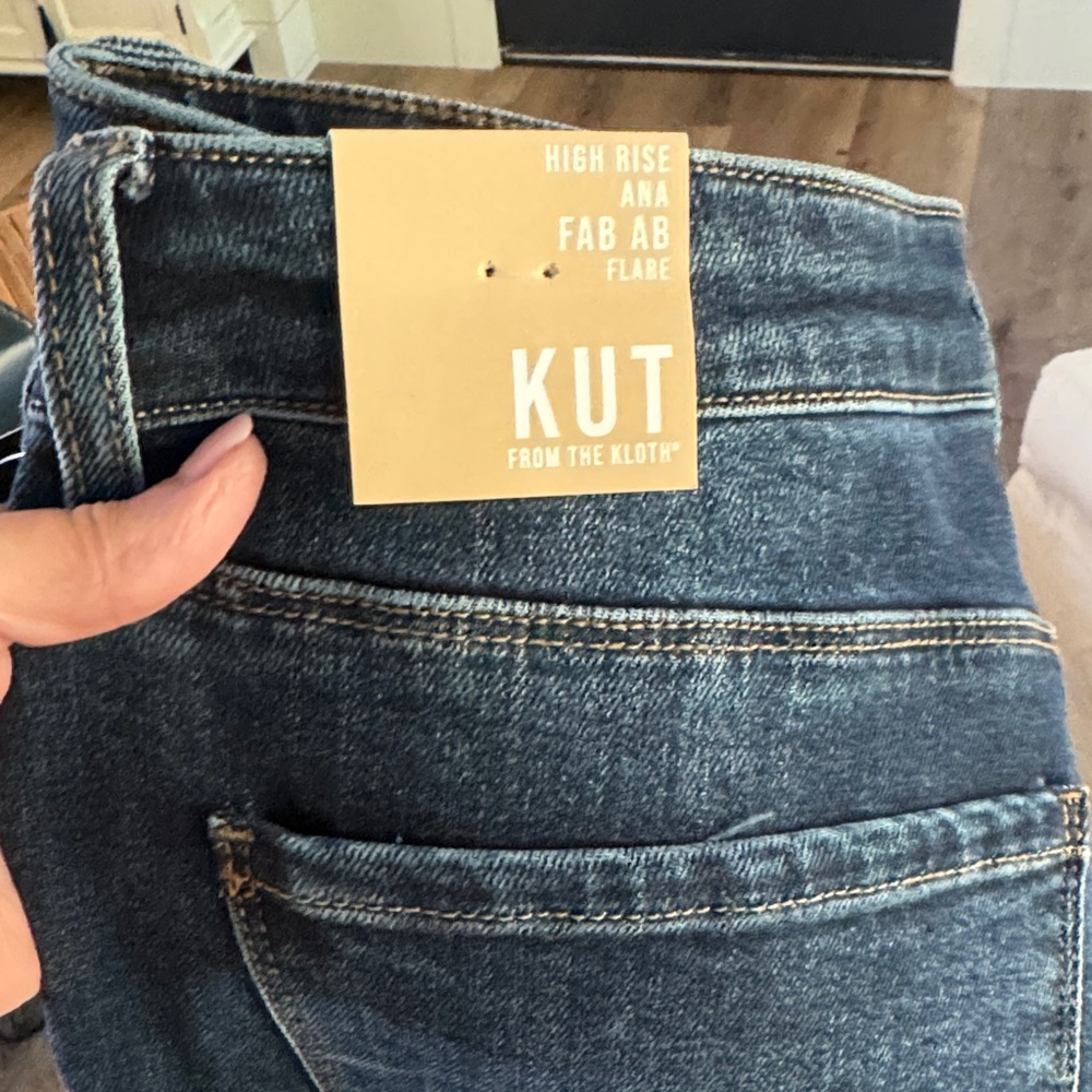 Kut from the Kloth High Rise Jeans - Classic Blue